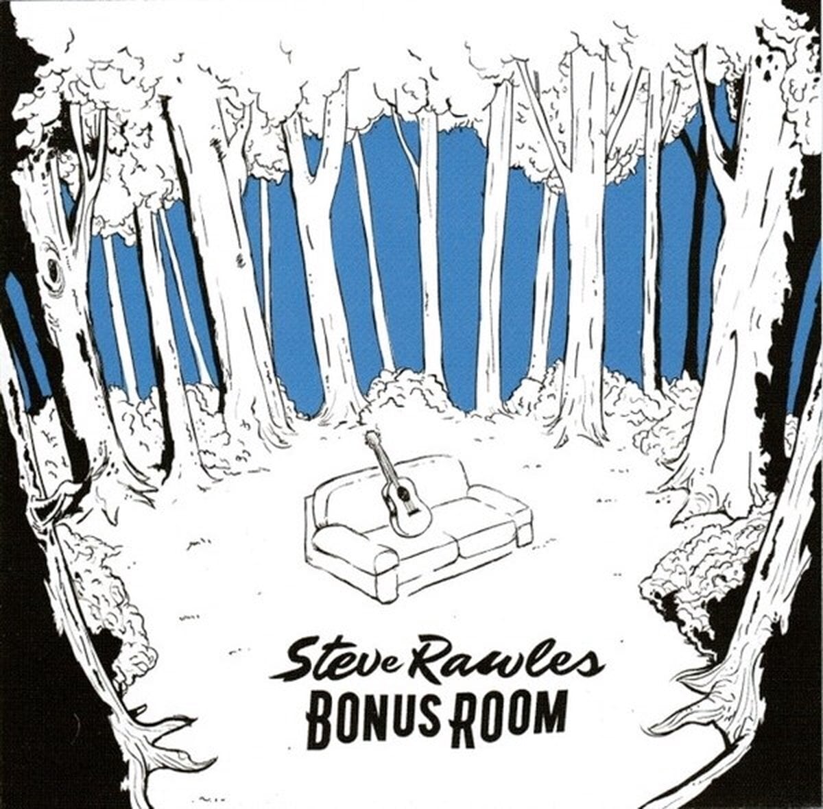 Disque vinyle Steve Rawles - Bonus Room (Limited Edition) (Transparent Blue Coloured) (LP)
