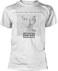 T-Shirt Nine Inch Nails Head Like A Hole White 2XL T-Shirt