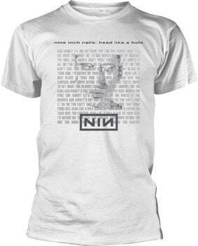 T-Shirt Nine Inch Nails Head Like A Hole White 2XL T-Shirt - 1