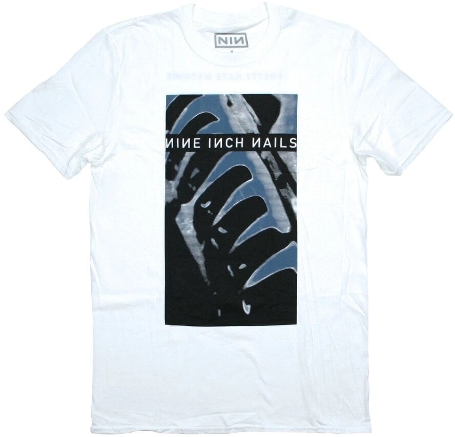 T-shirt Nine Inch Nails Pretty Hate Machine (Back Print) White S T-shirt