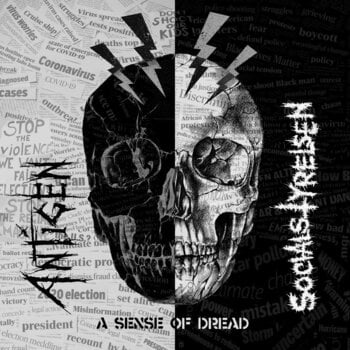 Vinylplade Antigen & Socialstyrelsen - A Sense Of Dread (Limited Edition) (Black Coloured) (LP) - 1