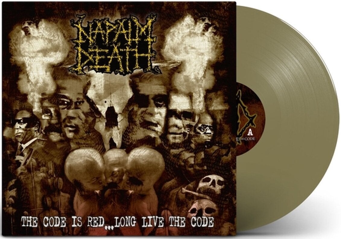 Вінілові платівки Napalm Death - The Code Is Red... Long Live The Code (Limited Edition) (Red Coloured) (LP)