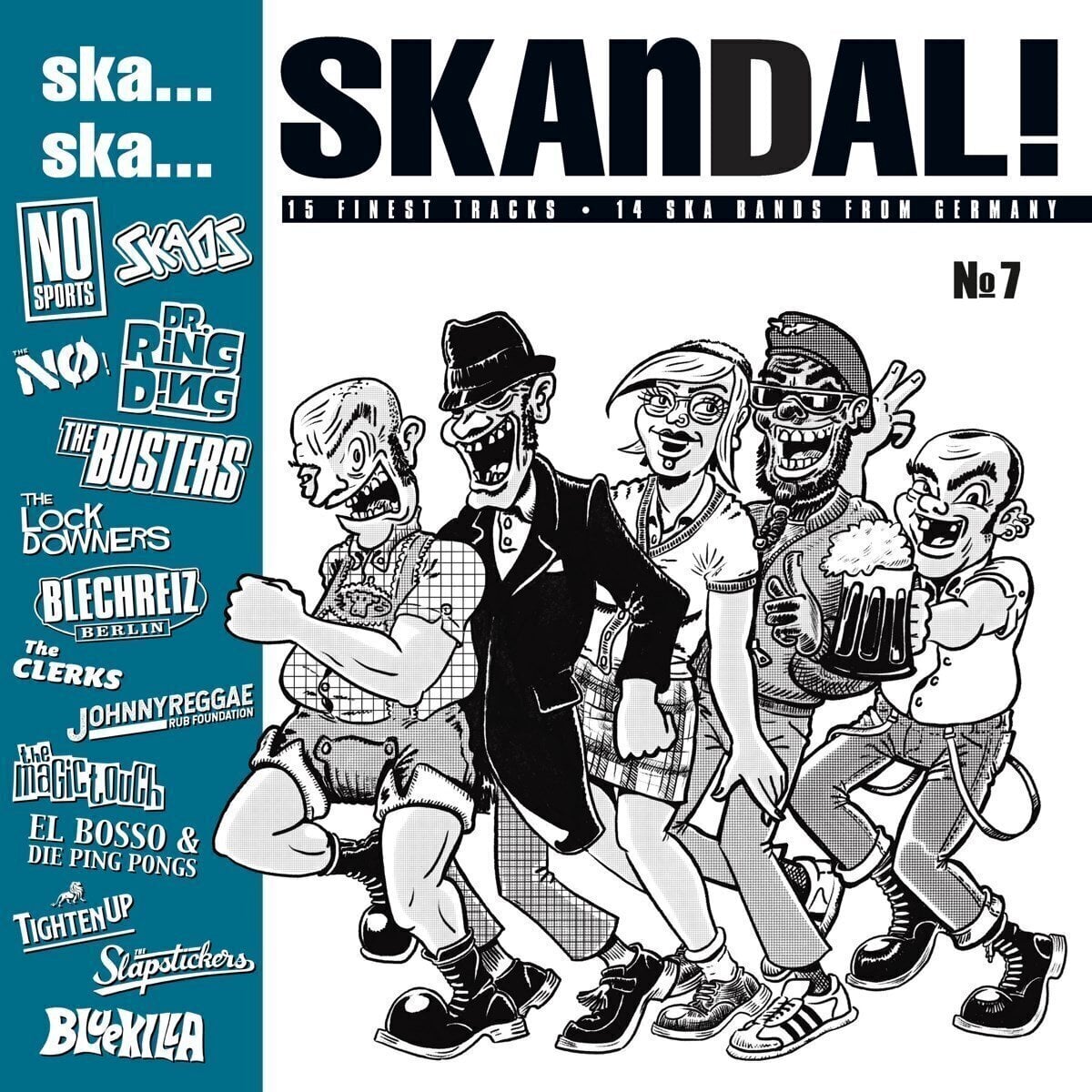 Вінілові платівки Various Artists - Ska... Ska... Skandal No. 7 (LP)