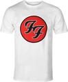 Foo Fighters FF Logo White M T-shirt