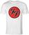 T-Shirt Foo Fighters FF Logo White L T-Shirt