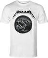 Metallica Black Album Poster White M T-särk