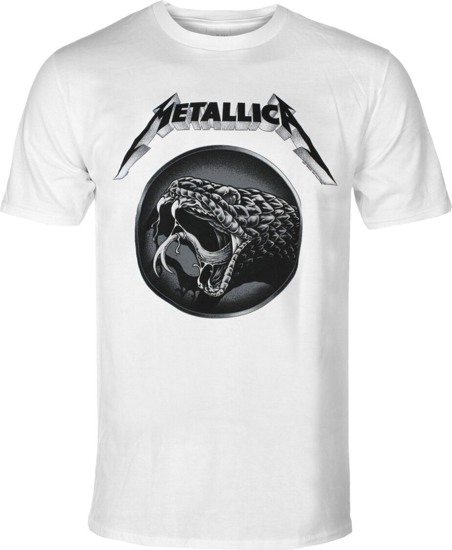 T-Shirt Metallica Black Album Poster White 2XL T-Shirt