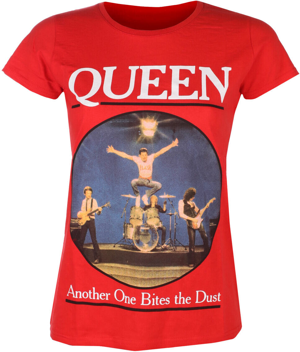 T-Shirt Queen One Bites The Dust Red 2XL Ladies T-Shirt
