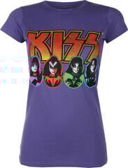 T-shirt Kiss Logo, Faces & Icons