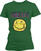 T-Shirt Nirvana Xerox Happy Face Pink Green S Ladies T-Shirt