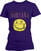 T-shirt Nirvana Xerox Happy Face Pink Purple S Feminino T-shirt