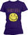 T-shirt Nirvana Xerox Happy Face Pink Purple M Feminino T-shirt