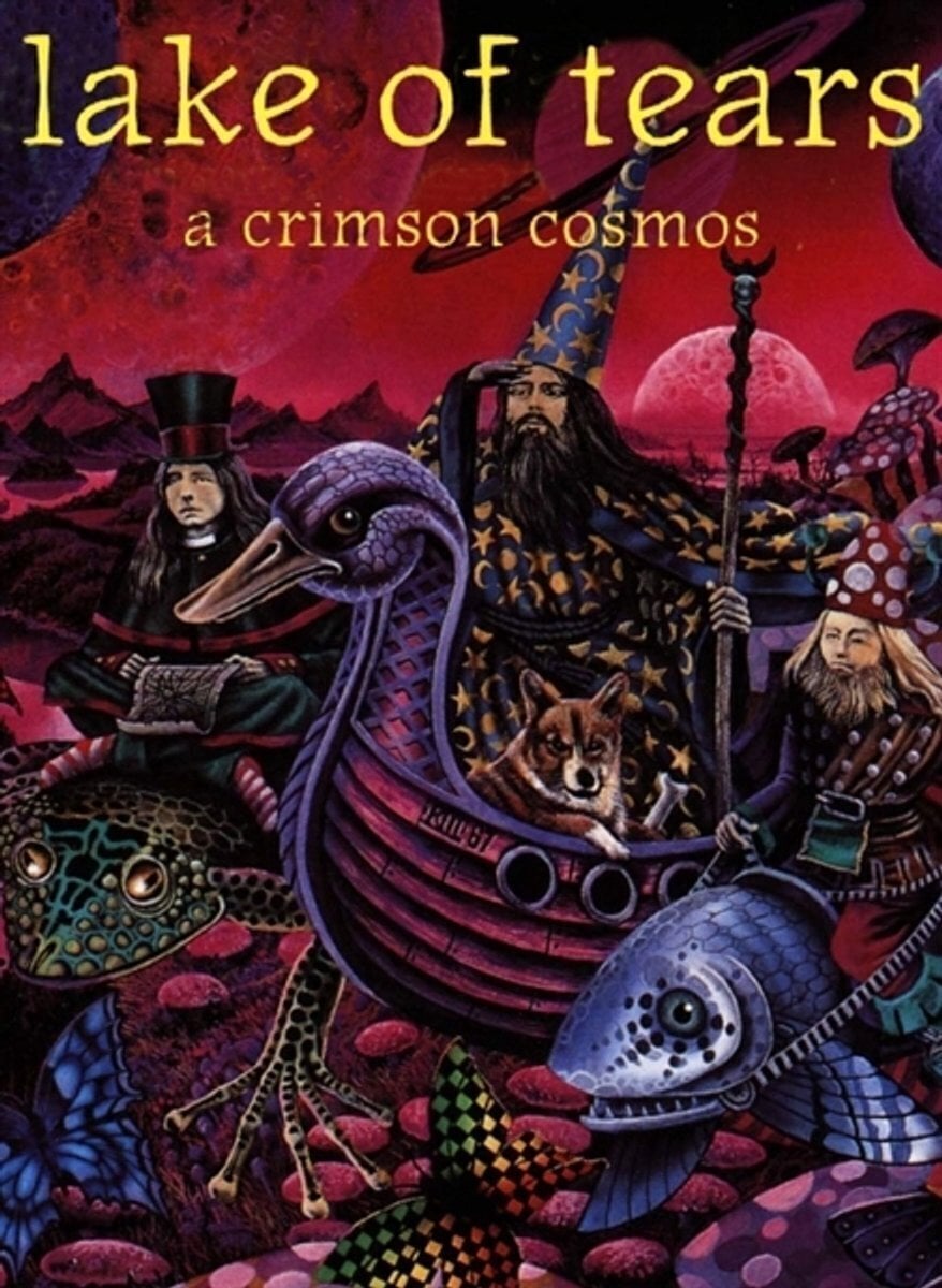 Disco in vinile Lake Of Tears - A Crimson Cosmos (Reissue) (Blue Transparent Coloured) (LP)