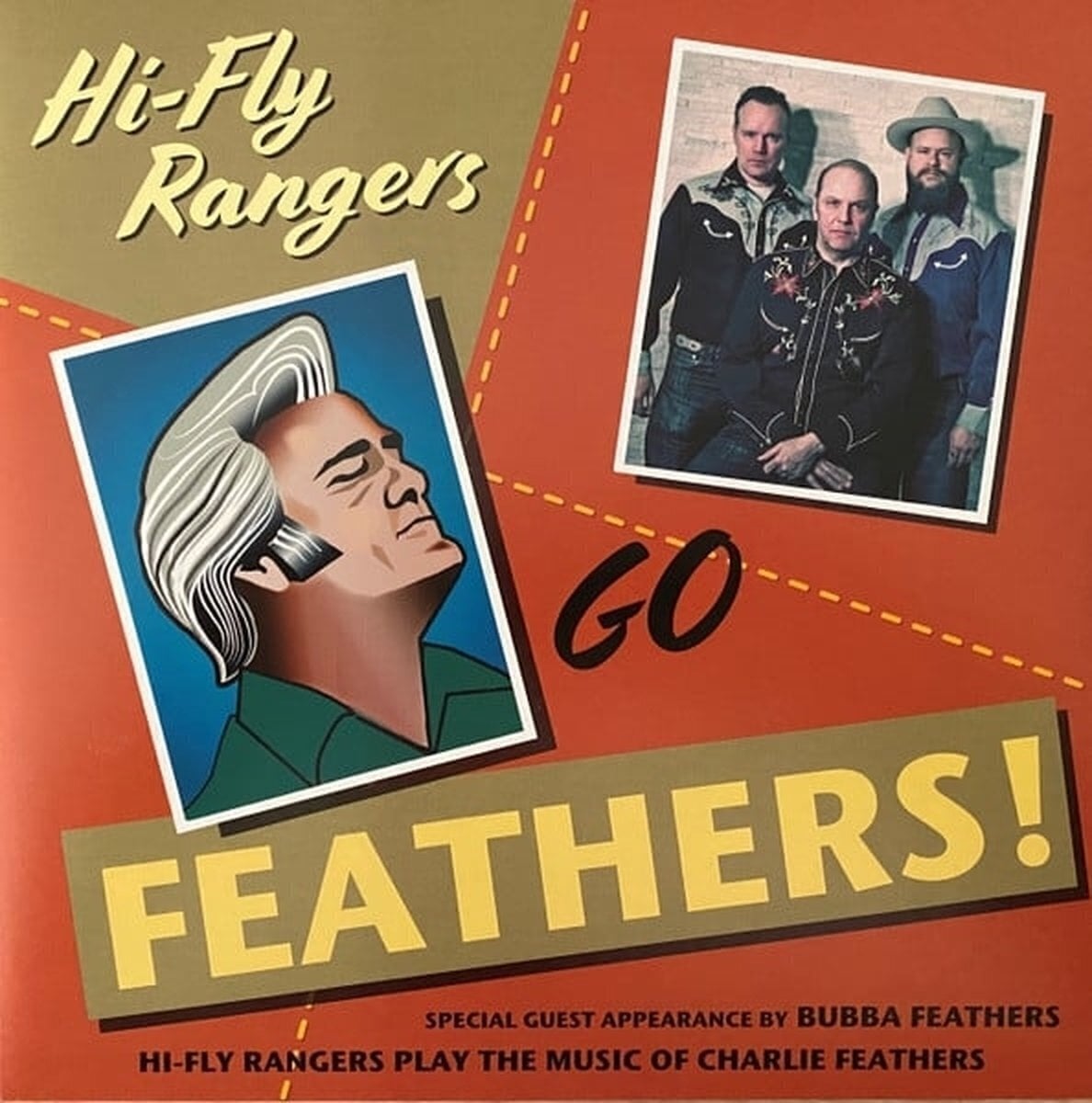 Disque vinyle The Hi-Fly Rangers - Go Feathers! (10" + EP)