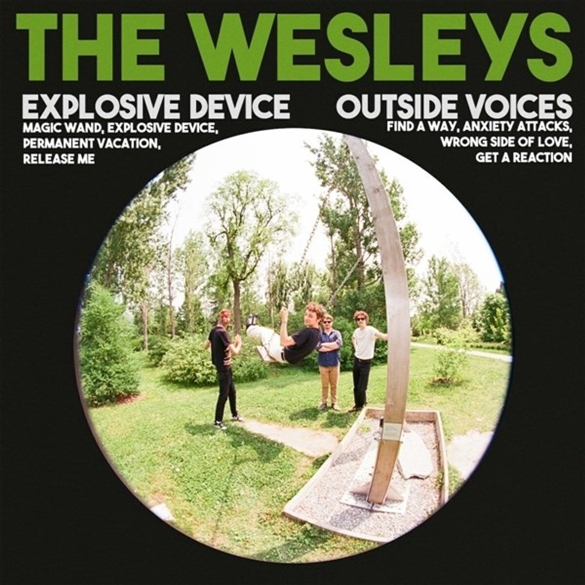 Vinyl Record The Wesleys - Explosive Devices / Outside Voices (LP)
