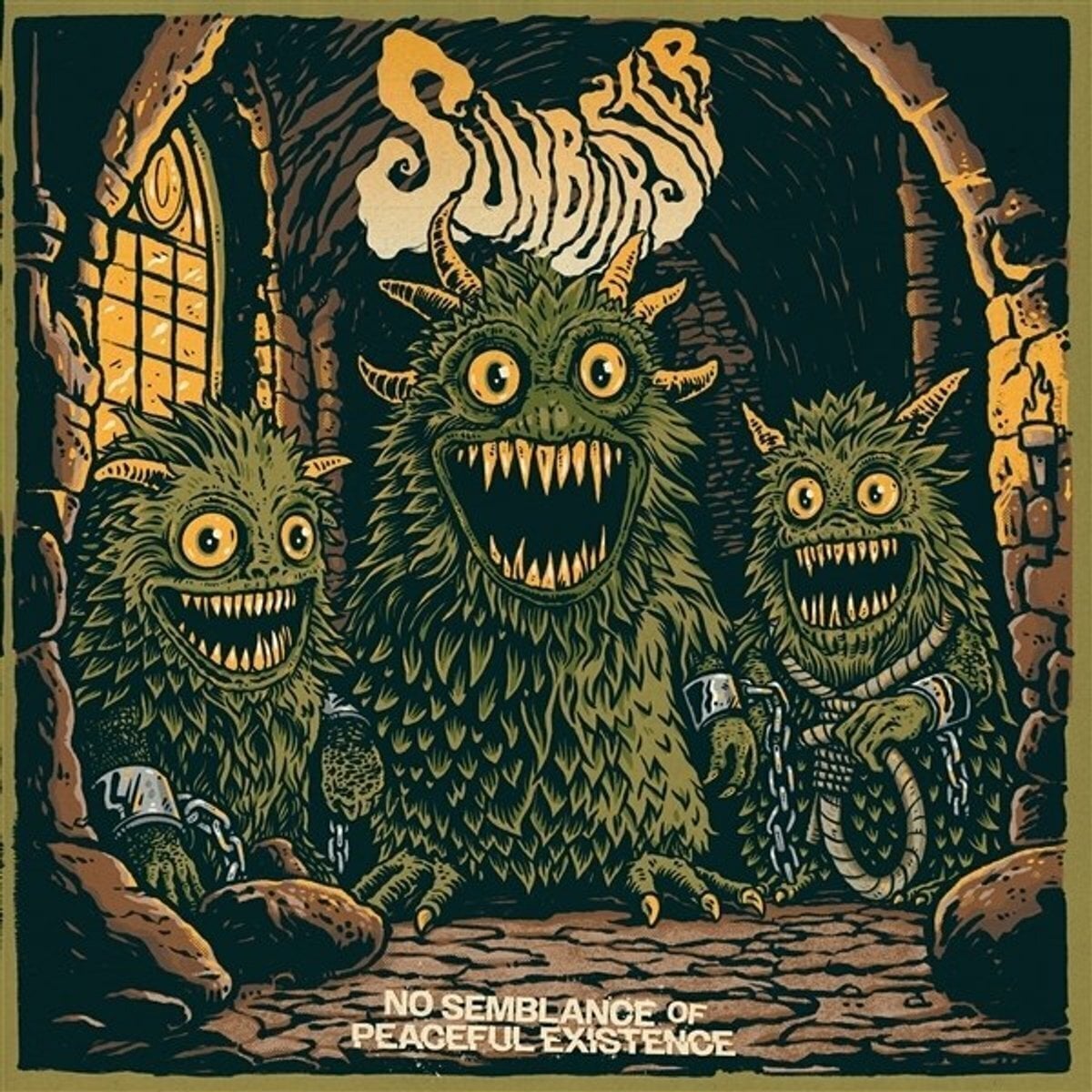 Vinylplade Sunburster - No Semblance of Peaceful Existence (LP)