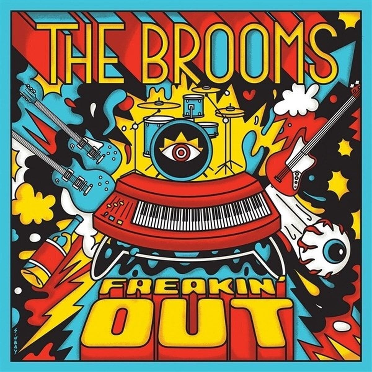 LP ploča The Brooms - Freakin' Out (LP)