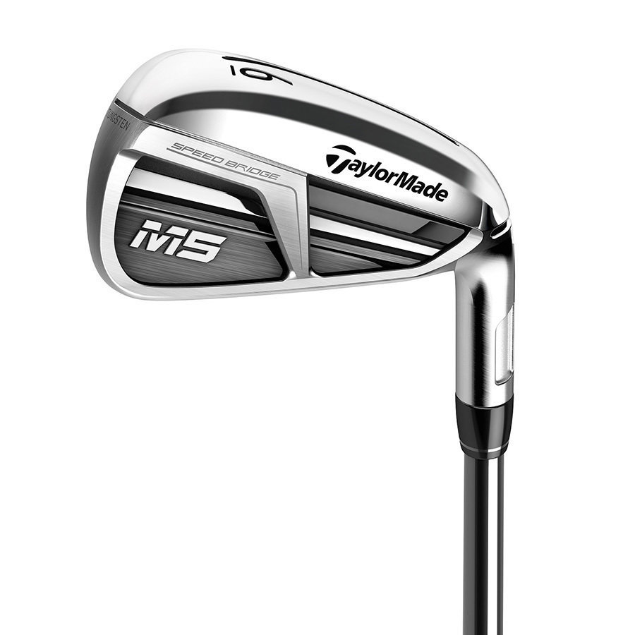 Стик за голф - Метални TaylorMade M5 Irons Steel 4-P Right Hand Regular