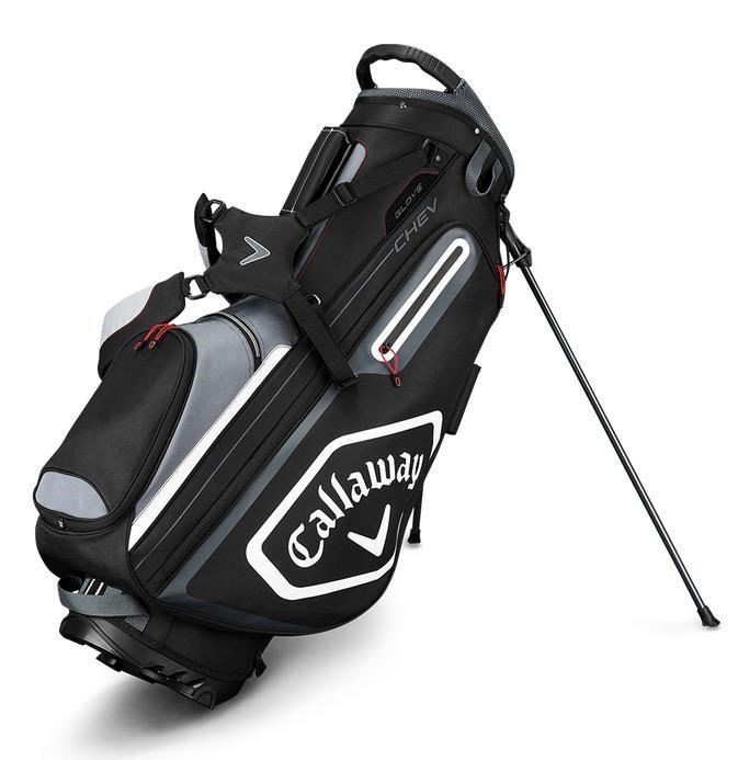Golf torba Stand Bag Callaway Chev Black/Titanium/White Stand Bag 2019