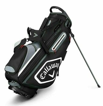 Golf Bag Callaway Chev Black/Titanium/White Stand Bag 2019 - 1