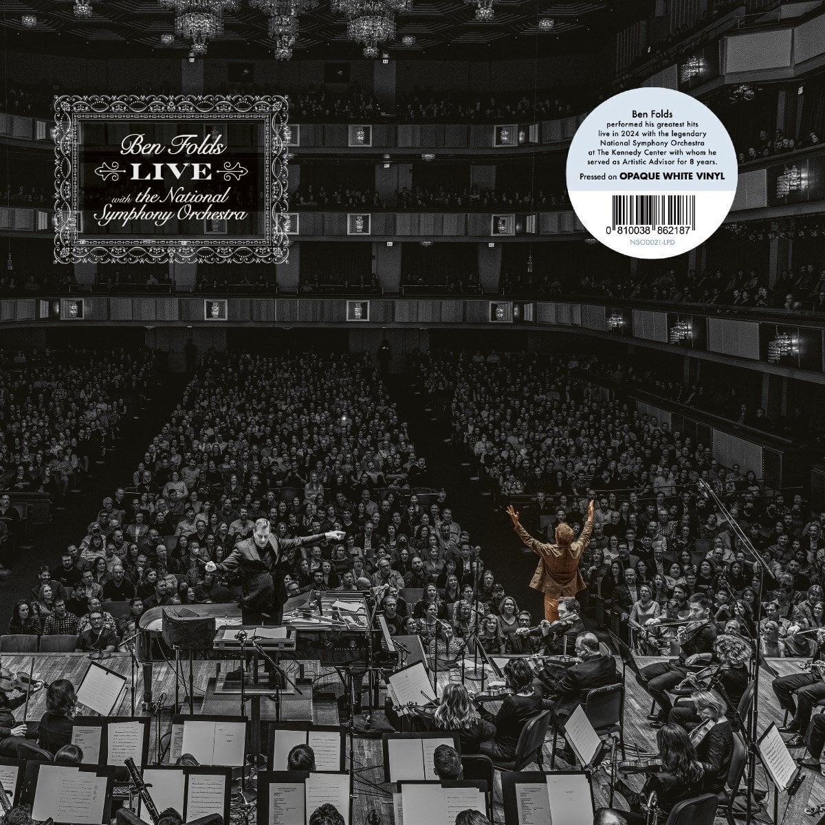 Schallplatte Ben Folds & National Symphony Orchestra - Live With The National Symphony Orchestra (Unsigniert) (LP)