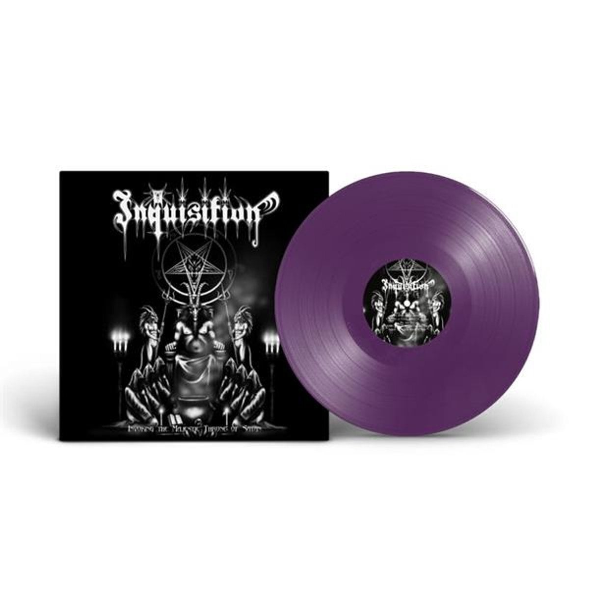 Vinylplade Inquisition - Invoking The Majestic Throne Of Satan (Reissue) (LP)