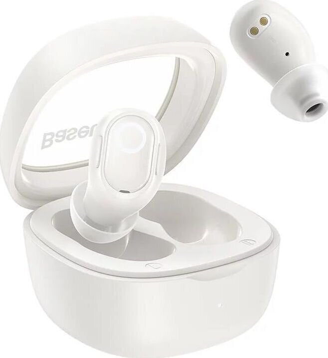 Juhtmeta kõrvasisesed kõrvaklapid Baseus Bowie WM02 White Juhtmeta kõrvasisesed kõrvaklapid