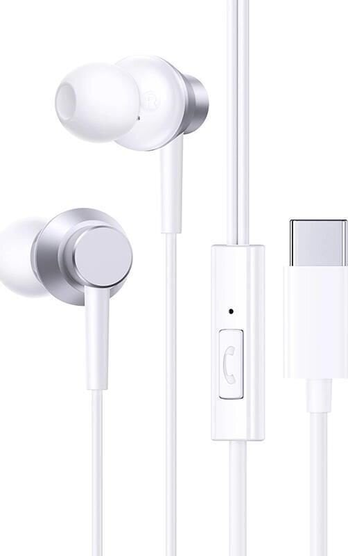 In-Ear Headphones Baseus Encok CZ11 USB-C White In-Ear Headphones