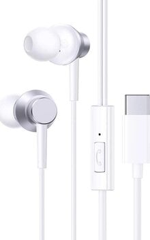 In-Ear Headphones Baseus Encok CZ11 USB-C White In-Ear Headphones - 1