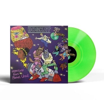 Vinyylilevy Boskat - Departure From Planet Urmit (LP) - 1