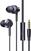 In-Ear Headphones Baseus Encok HZ11 3,5mm Black In-Ear Headphones