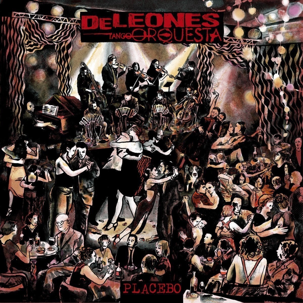 Disco de vinilo DeLeones Tango Orquesta - Placebo (180 g) (LP)