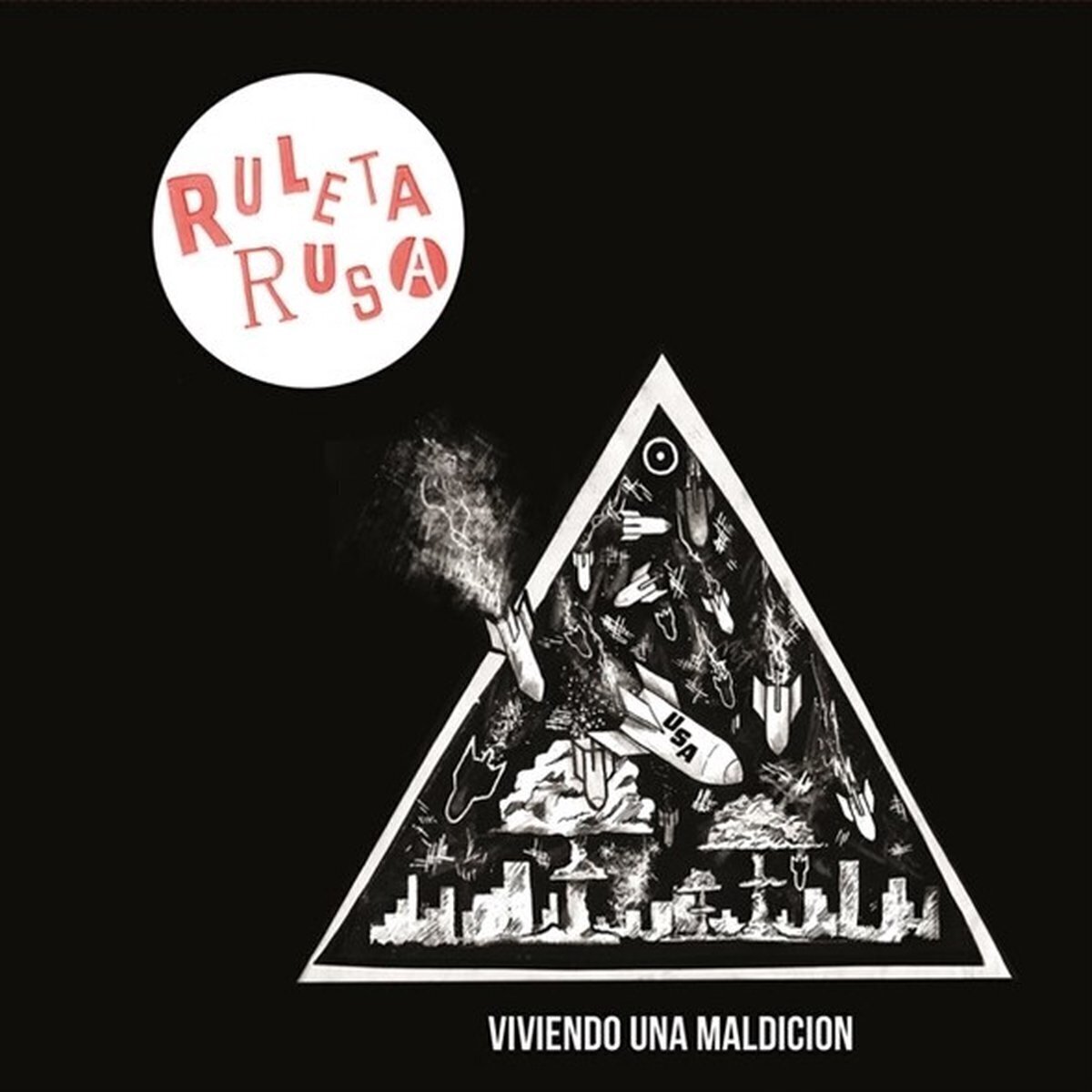 Vinyl Record Ruleta Rusa - Viviendo Una Maldicion (LP)