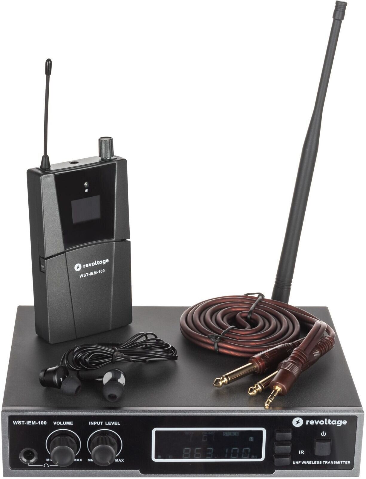 Wireless In-Ear Monitoring Revoltage WST-IEM-100 Wireless In-Ear Monitoring