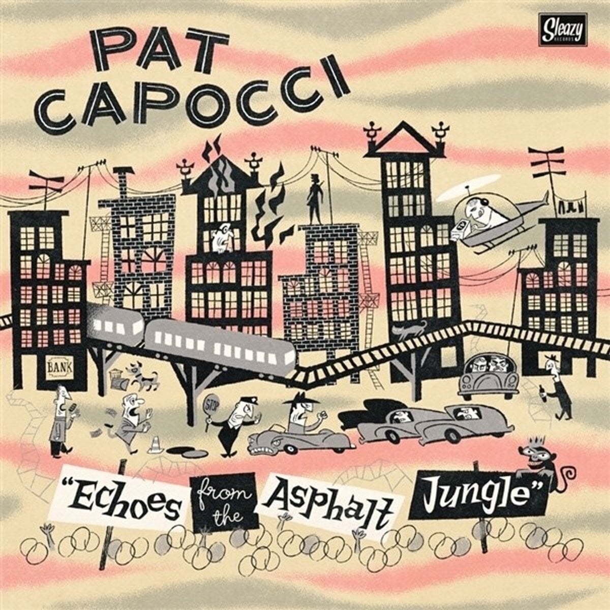 LP ploča Pat Capocci - Echoes from the Asphalt Jungle (LP)