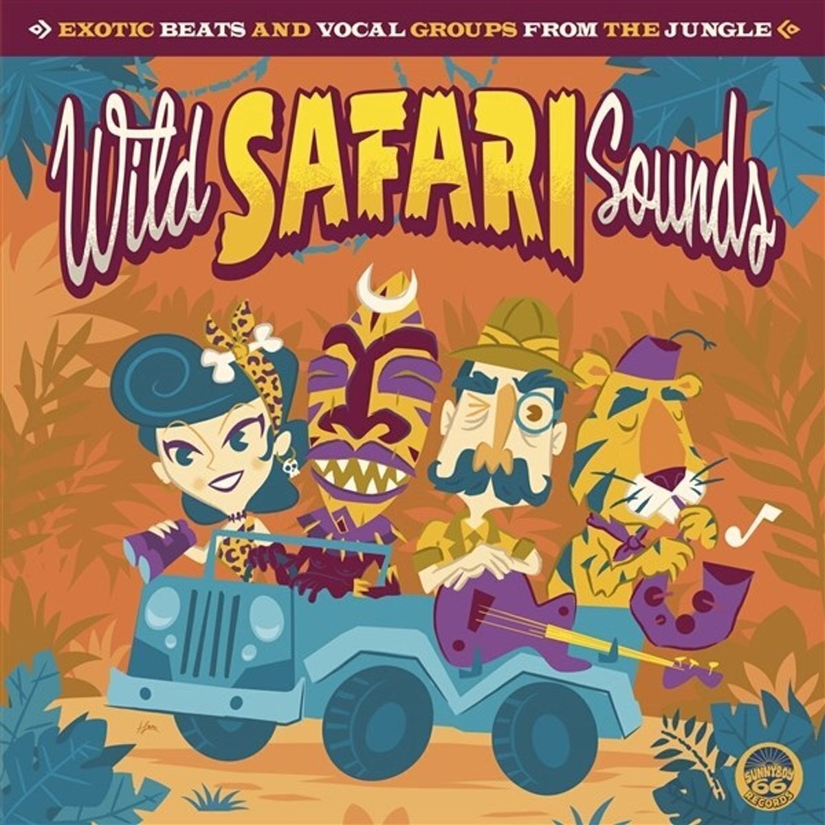 Disco de vinil Various Artists - Wild Safari Sounds (Limited Edition) (180 g) (LP)