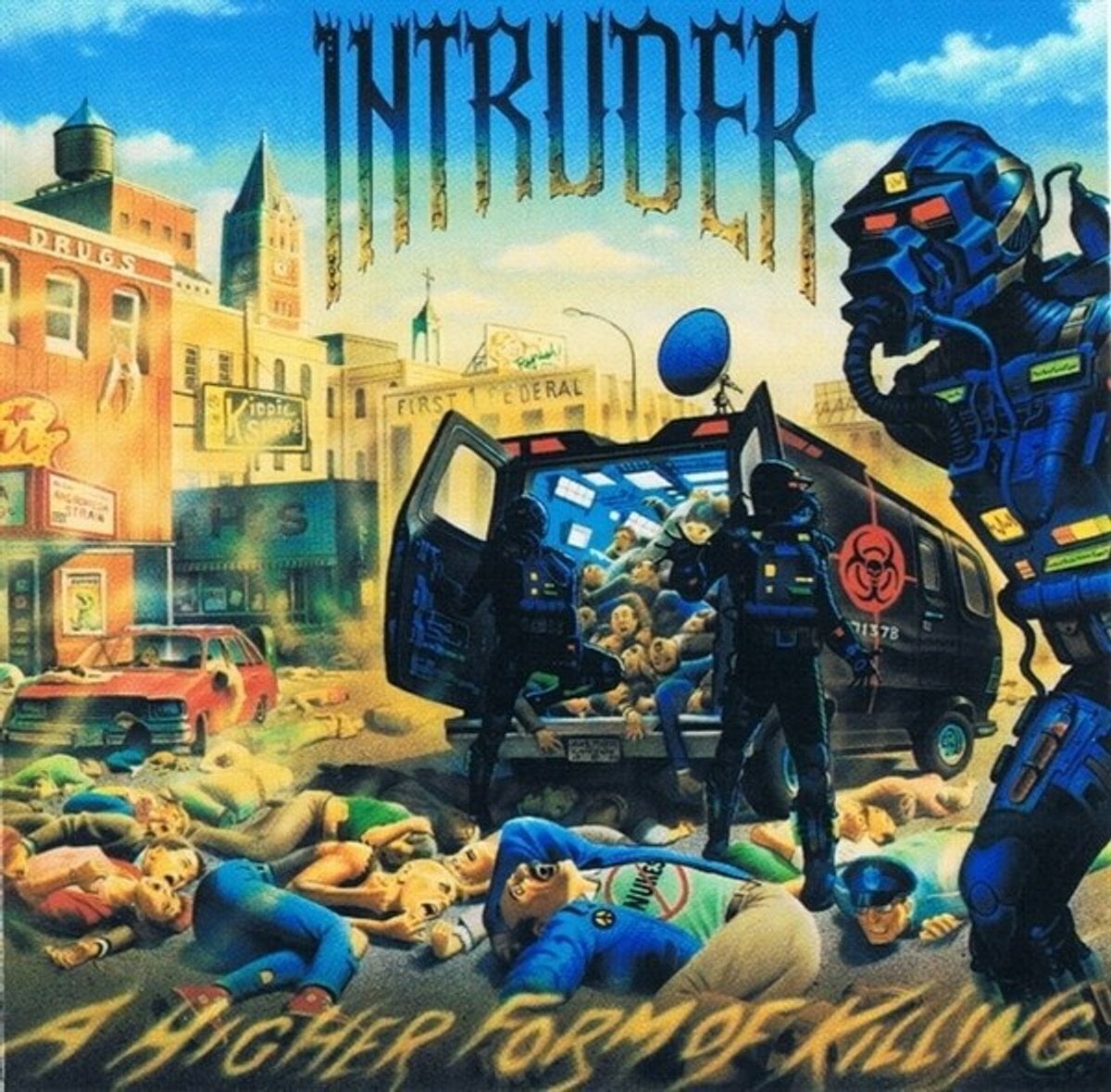Грамофонна плоча Intruder - A Higher Form Of Killing (LP)