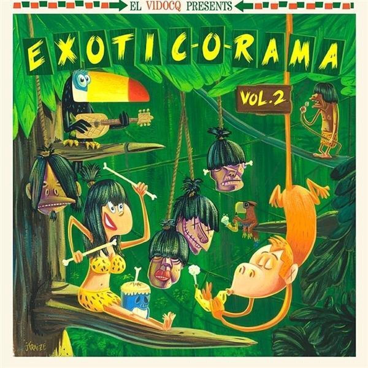 Vinyl Record Various Artists - Exotic-O-Rama Vol. 2 (2 LP)
