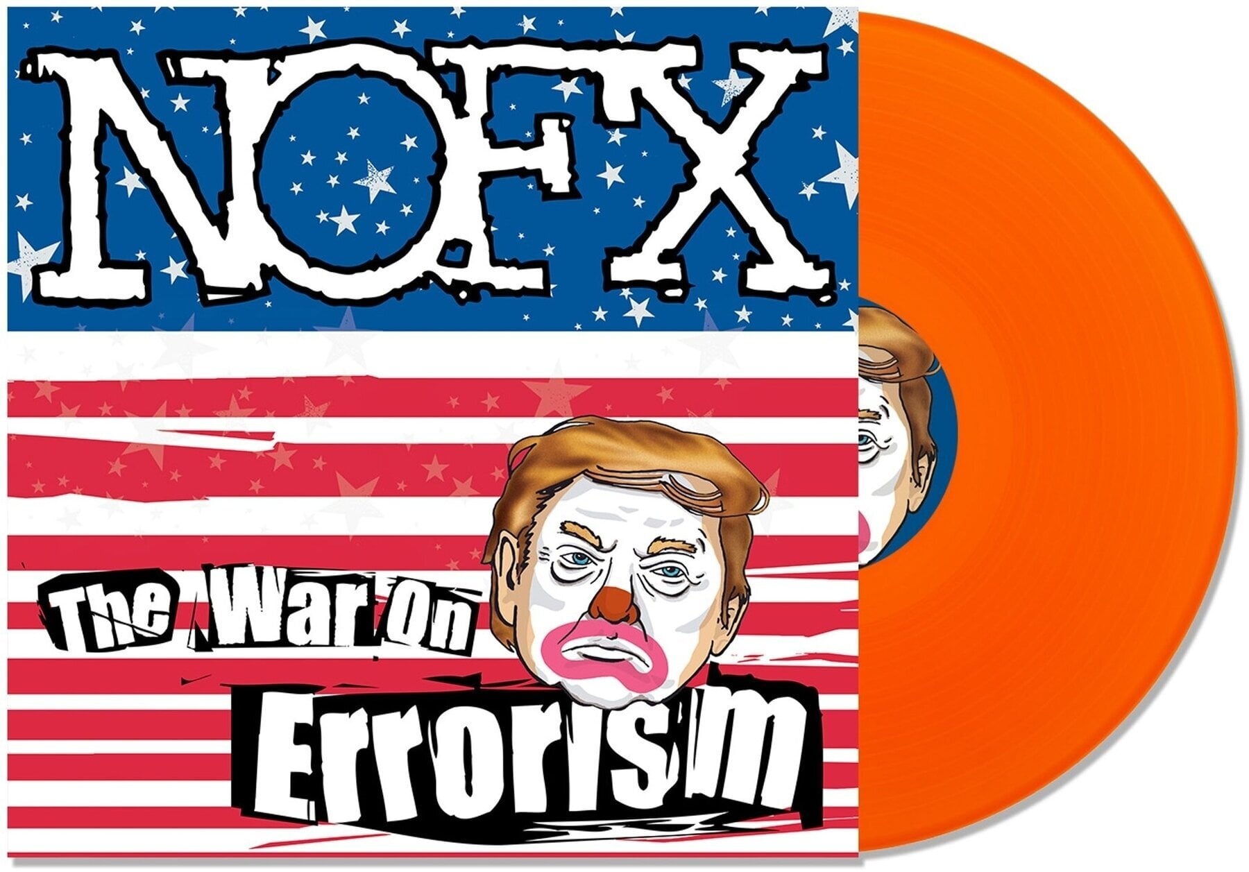 Disque vinyle NOFX - The War On Errorism (Indie Exclusive) (Limited Edition) (Orange Coloured) (LP)