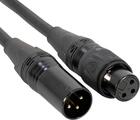 Accu Cable DMX 3pin IP65 STR 15 m Ravni - Ravni Kabel za DMX svjetlo