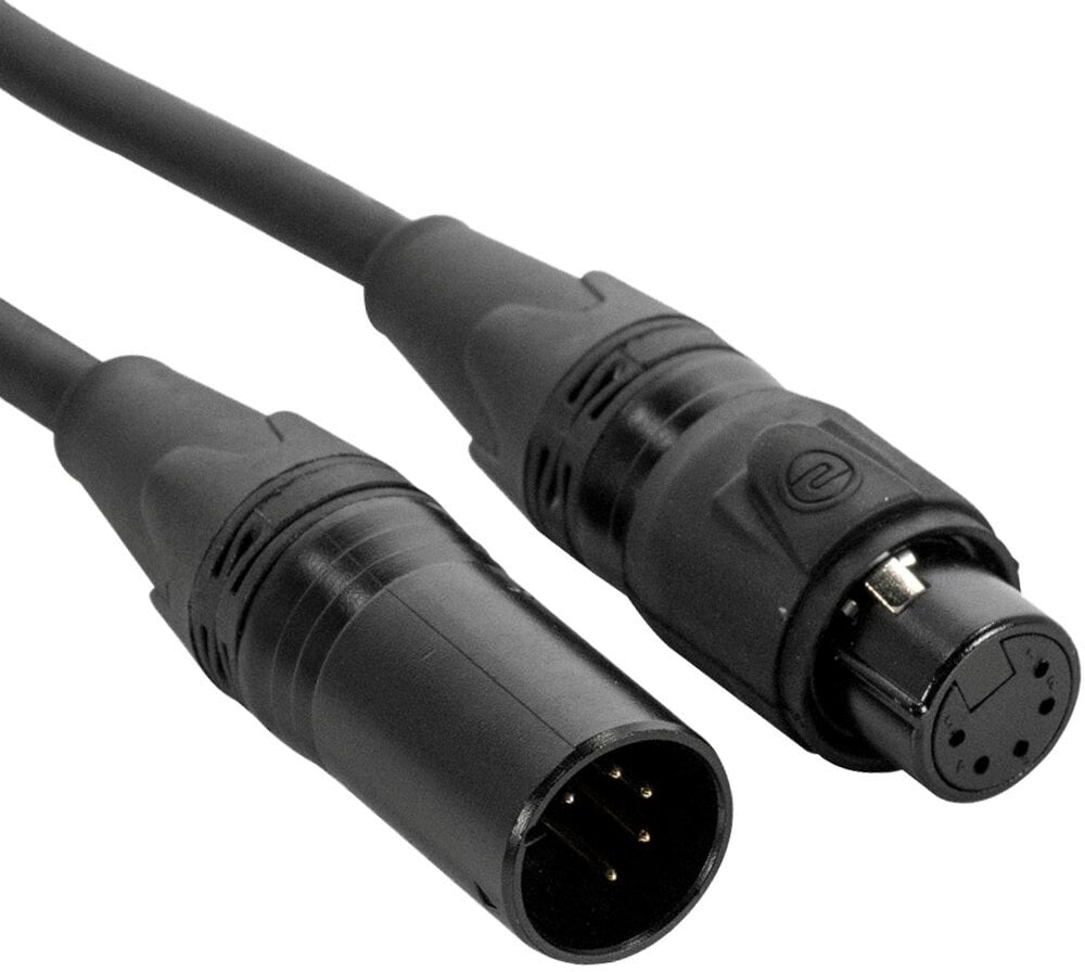 Kábel DMX fényekhez Accu Cable DMX 5pin IP65 STR 1,5 m Egyenes - Egyenes Kábel DMX fényekhez