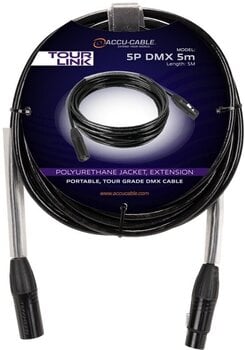 Kabel za DMX svetlo Accu Cable Tour Link 5P DMX Ravni - Ravni 5 m Kabel za DMX svetlo - 1