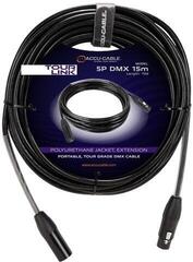 Кабел DMX осветление Accu Cable Tour Link 5P DMX 15 m Директен - Директен Кабел DMX осветление
