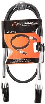 Mikrofonski kabel Accu Cable AXLPRO 1 m Mikrofonski kabel - 1