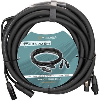 Kabel za DMX svetlo Accu Cable Tour SPD 5 m Ravni - Ravni Kabel za DMX svetlo - 1