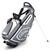 Golf torba Stand Bag Callaway Chev Titanium/White/Silver Stand Bag 2019