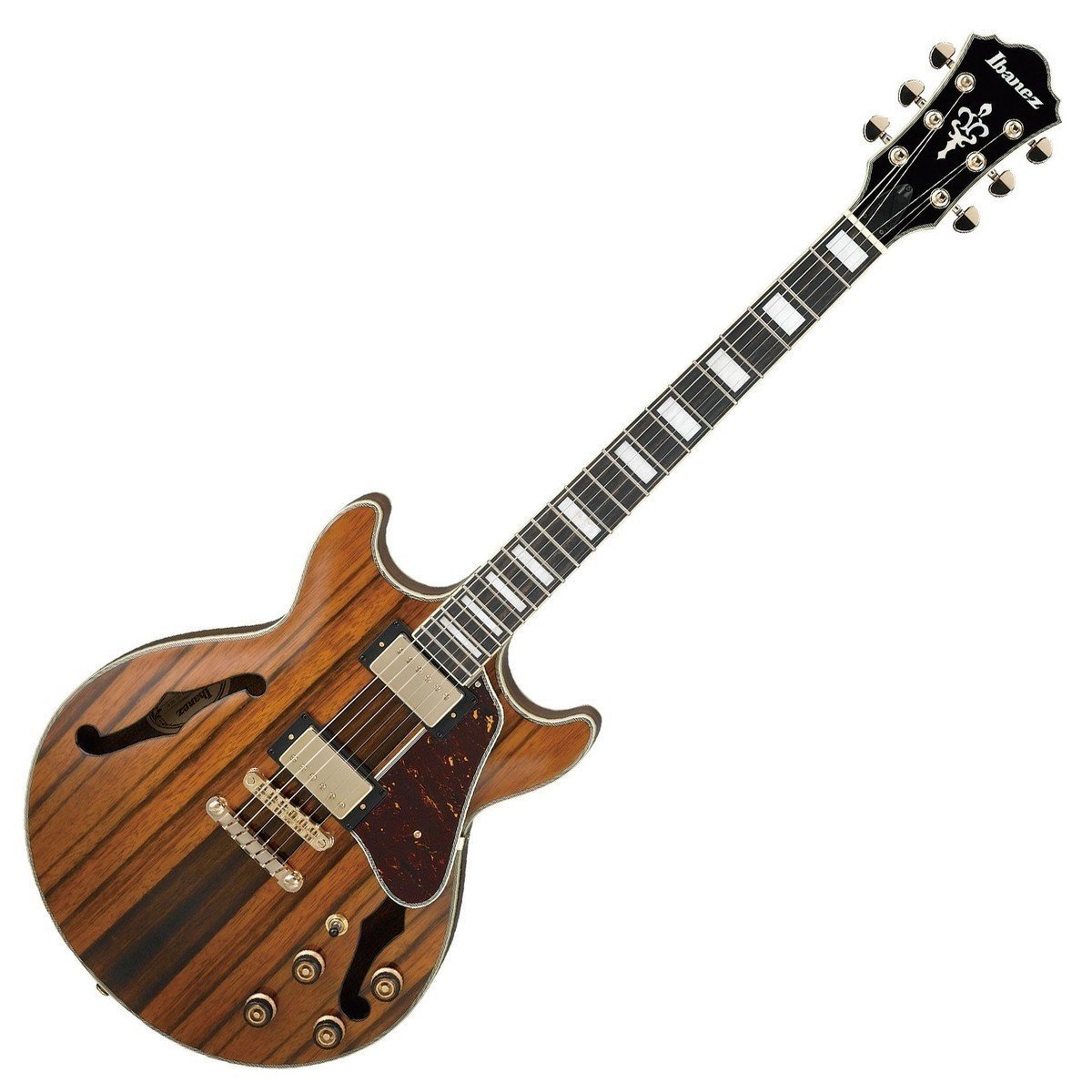 Halvakustisk guitar Ibanez AM93ME-NT Natural High Gloss