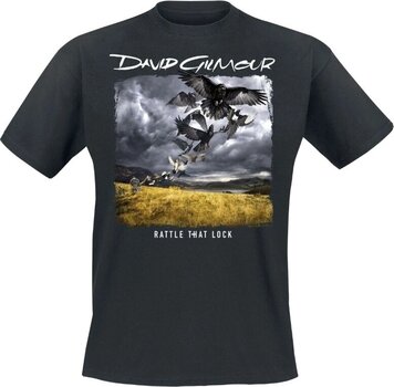 T-Shirt David Gilmour Rattle That Lock Charcoal Grey S T-Shirt - 1