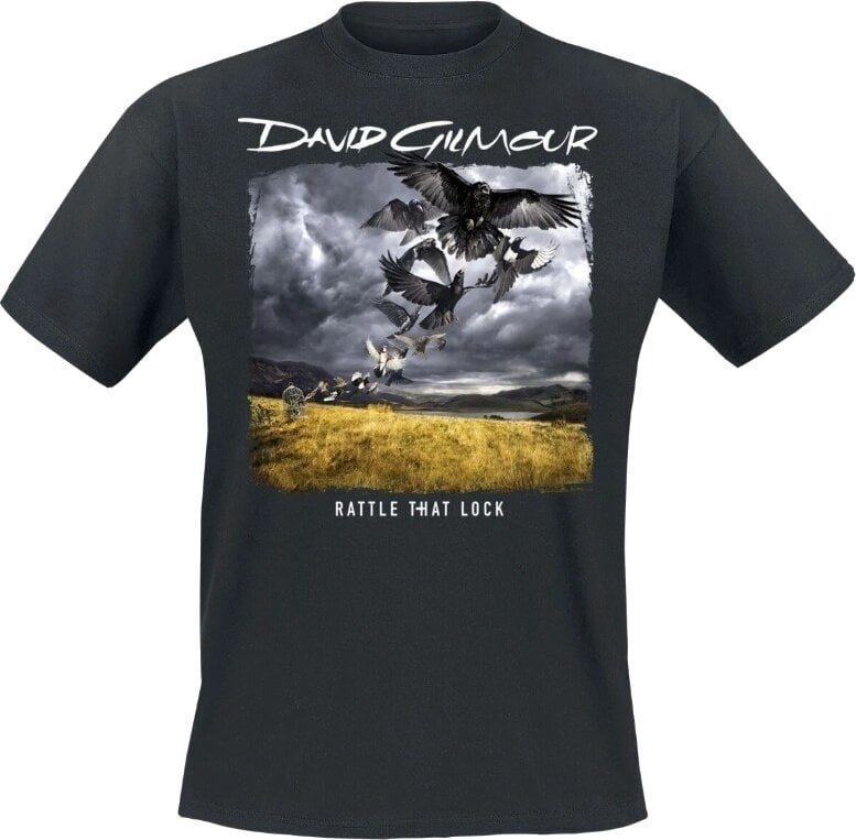 Shirt David Gilmour Rattle That Lock Charcoal Grey XL Shirt