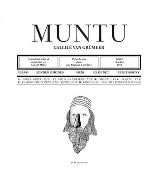Disc de vinil Guillaume Lavergne - Muntu (2 LP) - 1
